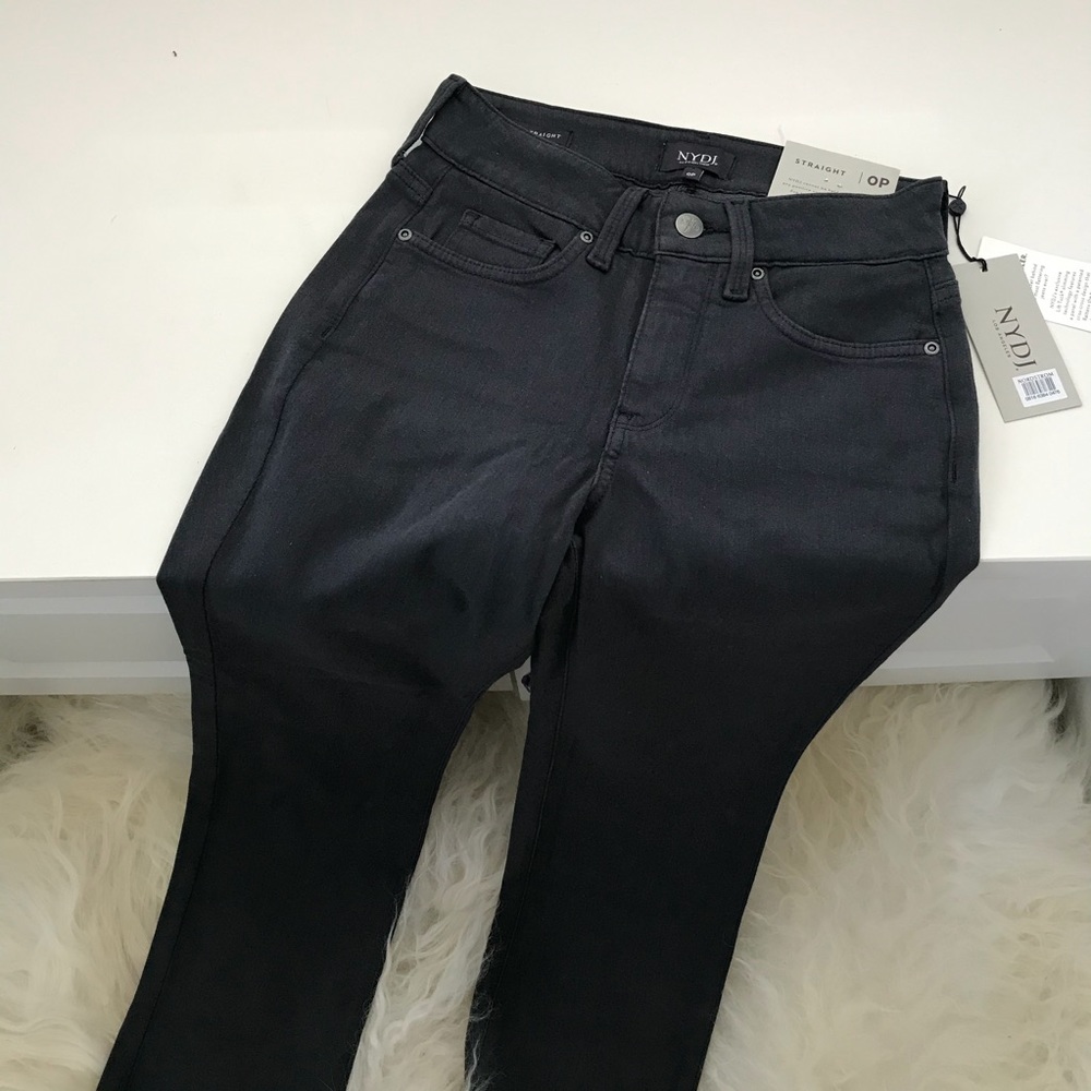 NYDJ Marilyn Straight Jeans In Petite - Picture 3 of 6